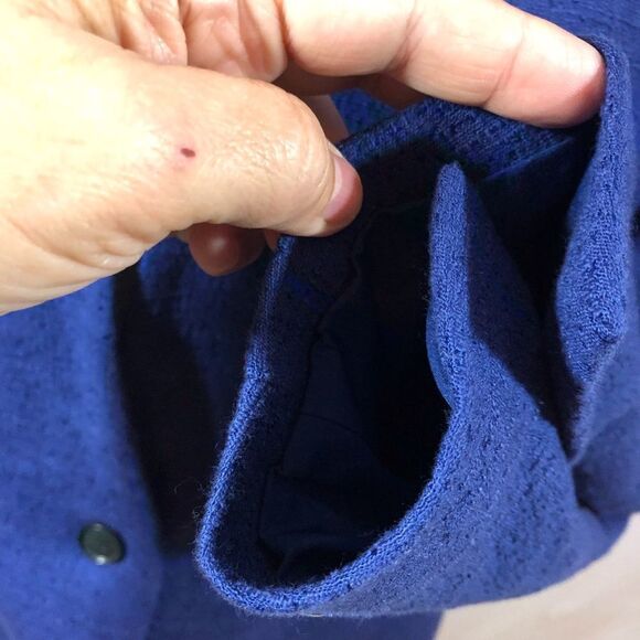 Loft Blue, One Button Blazer - Picture 9 of 12